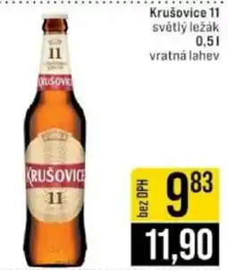 Jip Krušovice 11 světlý ležák nabídka