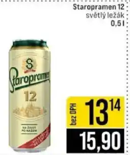 Jip Staropramen 12 světlý ležák nabídka