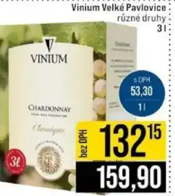 Jip Vinium Velké Pavlovice nabídka