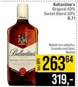 Jip Ballantine's Original 40% Sweet Blend 30% nabídka