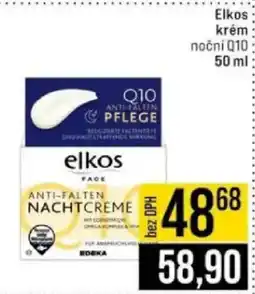 Jip Elkos krém nočni Q10 nabídka
