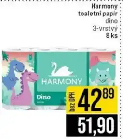 Jip Harmony toaletní papír dino nabídka