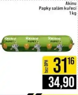Jip Akinu Papky salám kuřecí nabídka