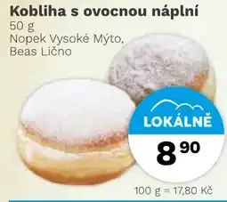Konzum Kobliha s ovocnou náplní nabídka