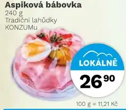 Konzum Aspiková bábovka nabídka