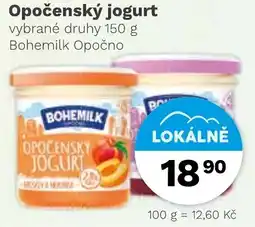 Konzum Opočenský jogurt nabídka