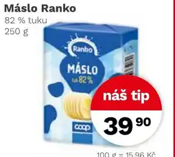 Konzum Máslo Ranko nabídka