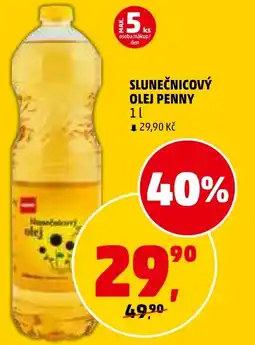 Penny Market Slunečnicový olej penny nabídka