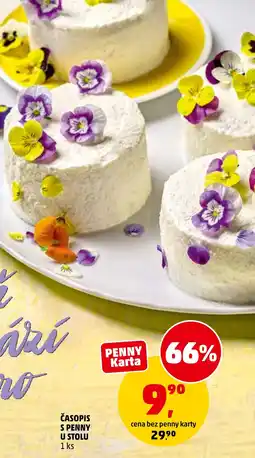 Penny Market Časopis s penny u stolu nabídka