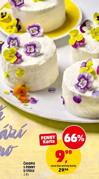 Penny Market Časopis s penny u stolu nabídka