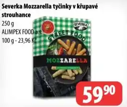 Partner Maloobchodní síť Severka Mozzarella tyčinky v křupavé strouhance nabídka