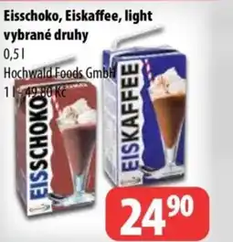 Partner Maloobchodní síť Eisschoko, Eiskaffee, light nabídka