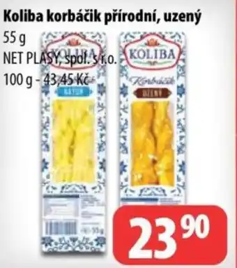 Partner Maloobchodní síť Koliba korbáčik přírodní, uzený nabídka