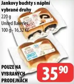 Partner Maloobchodní síť Jankovy buchty s náplní nabídka