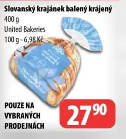 Partner Maloobchodní síť Slovanský krajánek balený krájený nabídka