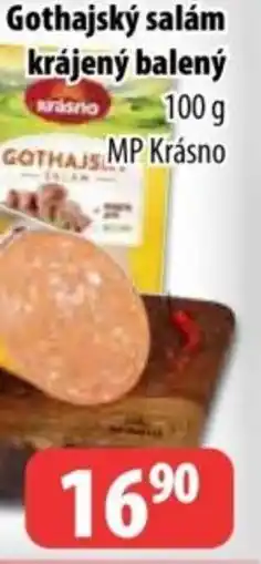 Partner Maloobchodní síť Gothajský salám krájený balený nabídka