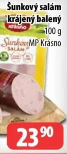 Partner Maloobchodní síť Šunkový salám krájený balený nabídka