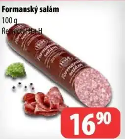 Partner Maloobchodní síť Formanský salám nabídka