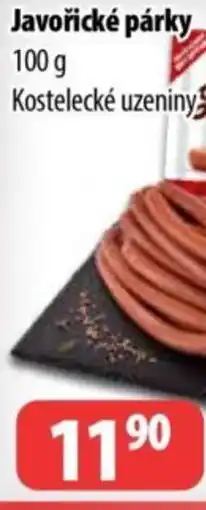 Partner Maloobchodní síť Javořické párky nabídka