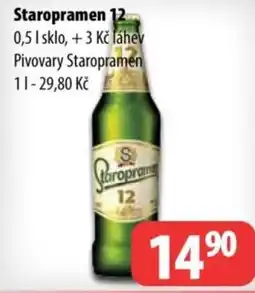 Partner Maloobchodní síť Staropramen 12 nabídka