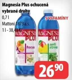 Partner Maloobchodní síť Magnesia Plus ochucená nabídka