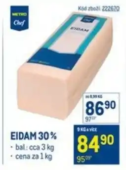 Makro Eidam 30% nabídka