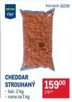 Makro Cheddar strouhaný nabídka
