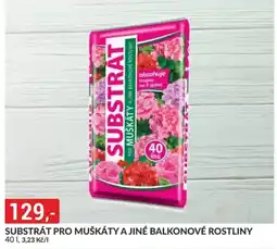 Baumax Substrat Pro muškáty a jiné balkonové rostliny nabídka