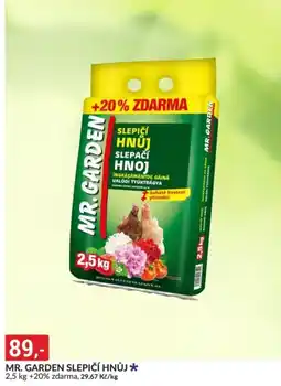 Baumax Mr. Garden slepičí hnůj nabídka