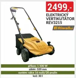 Baumax Elektrický vertikutátor REV3215 nabídka