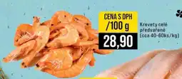Jip Krevety celé předvařené nabídka