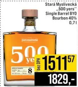 Jip Stará Myslivecká „500 yers” nabídka