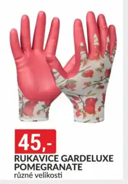 Baumax Rukavice gardeluxe pomegranate nabídka