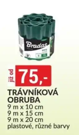 Baumax Trávníková obruba nabídka