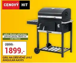 Baumax Gril na dřevěné uhlí angular AA595 nabídka