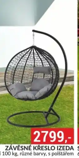 Baumax Závěsné křeslo Izeda stůl nabídka