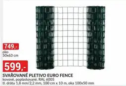 Baumax Svařované pletivo Euro fence nabídka