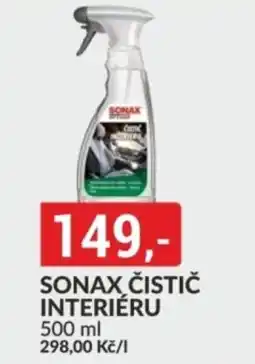 Baumax Sonax čistič interiéru nabídka