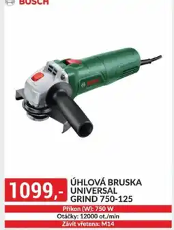Baumax BOSCH Úhlová bruska universal grind 750-125 nabídka