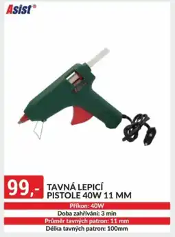 Baumax Tavná lepicí pistole 40w 11 mm nabídka