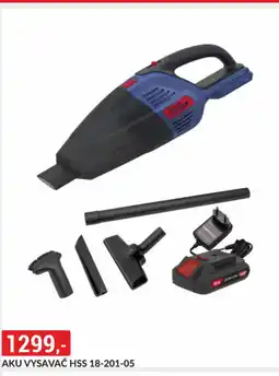 Baumax Aku vysavač HSS 18-201-05 nabídka