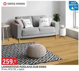 Baumax Laminátová podlaha dub paris nabídka