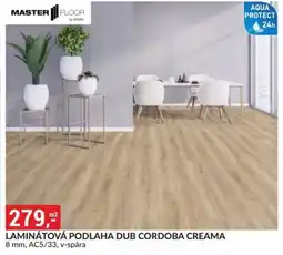Baumax Laminátová podlaha dub cordoba creama nabídka
