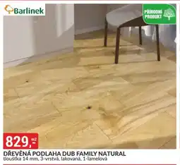 Baumax Dřevěná podlaha dub family natural nabídka