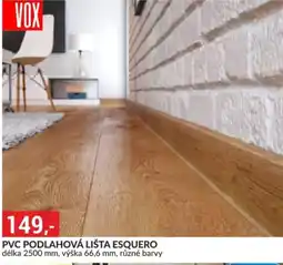 Baumax PVC Podlahová lišta esquero nabídka