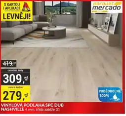 Baumax Vinylová podlaha SPC dub nashville nabídka