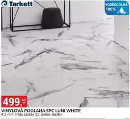 Baumax Vinylová podlaha SPC luni white nabídka