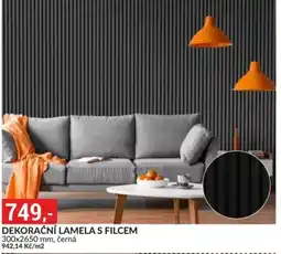 Baumax Dekorační lamela s filcem nabídka