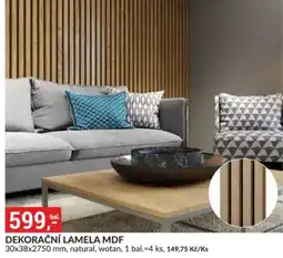 Baumax Dekorační lamela MDF nabídka