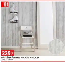Baumax Nástěnný panel PVC grey wood nabídka